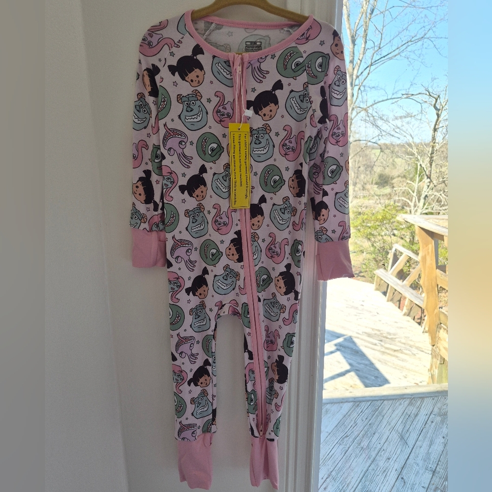 Monster Inc Bamboo Zippy